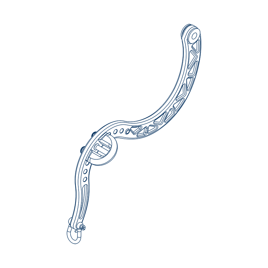 Parajet Maverick Harness Arm & Offset : PJ-A-10807