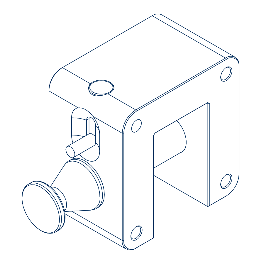 Parajet Zenith Hinge Block : PJ-A-10305