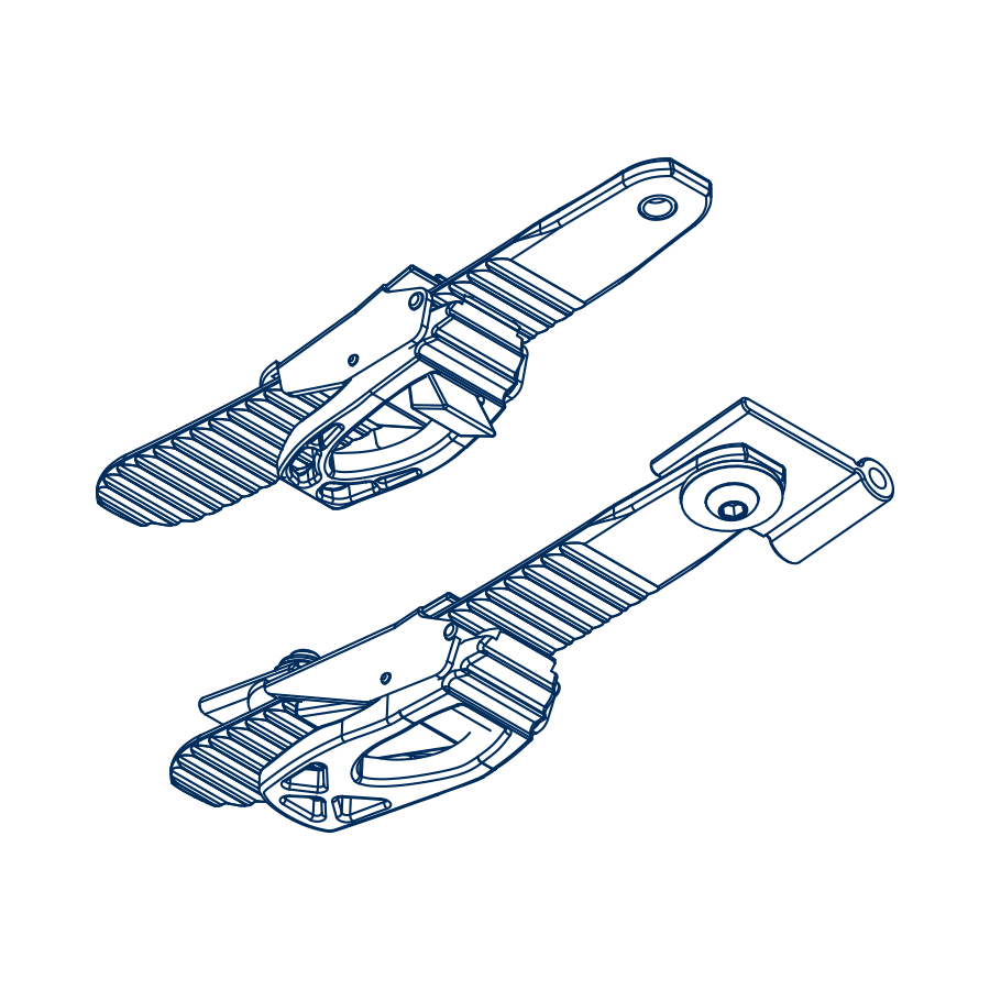 Parajet Zenith Netting Rachet Straps : PJ-A-10981