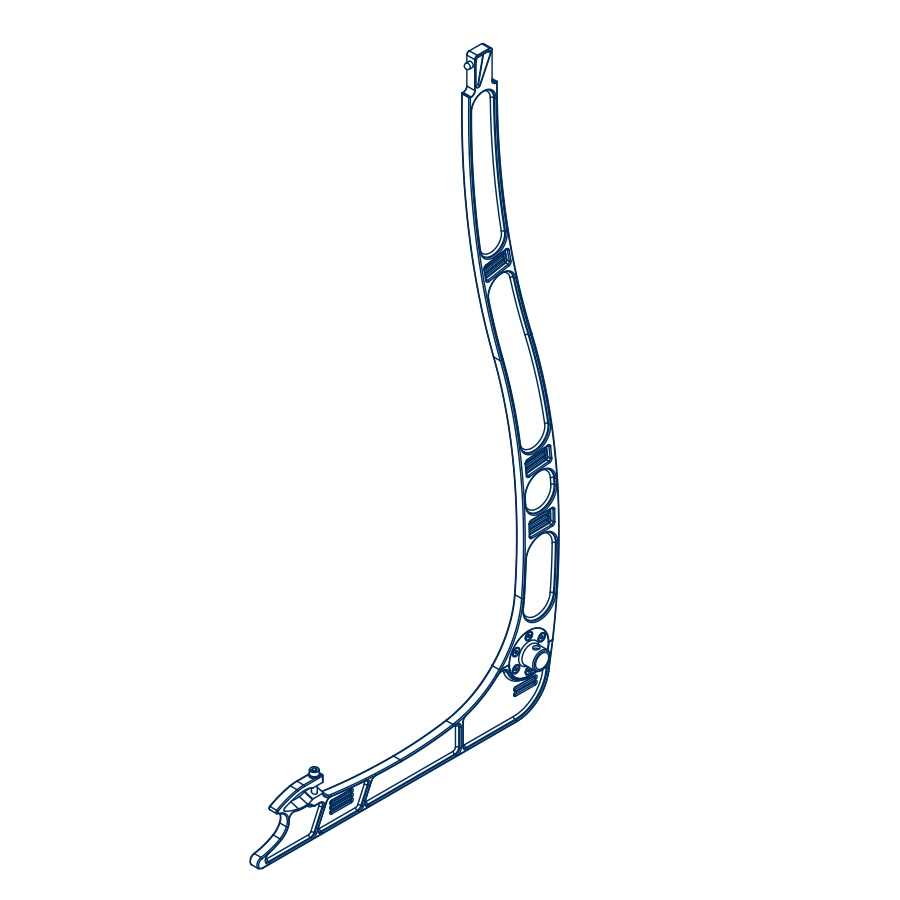 Parajet Zenith Stand Lefthand Leg : PJ-A-10306